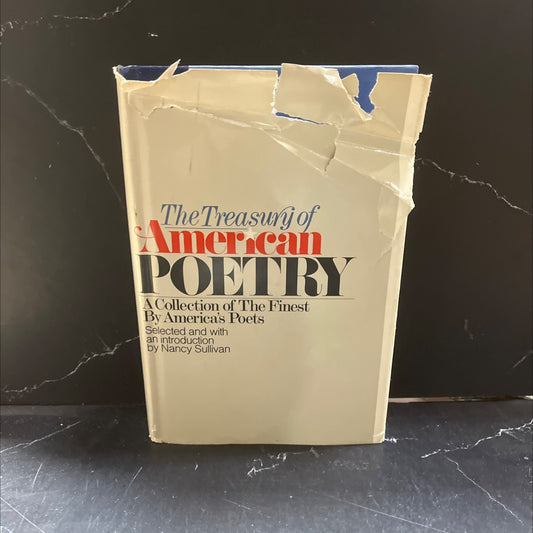 treasury of american poetry book, by nancy sullivan, 1978 Hardcover image 1