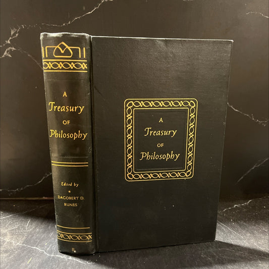treasury of philosophy ada book, by dagobert d. runes, 1955 Hardcover image 1