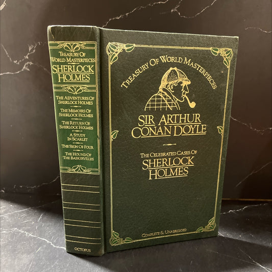 treasury of world masterpieces sir arthur conan doyle the adventures of sherlock holmes the memoirs of sherlock holmes image 1