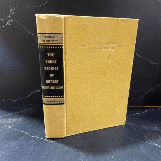 trees the short stories of ernest hemingway book, by ernest hemingway, 1953 Hardcover image 1