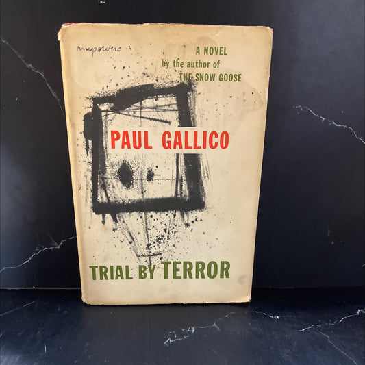 trial by terror book, by paul gallico, 1952 Hardcover image 1