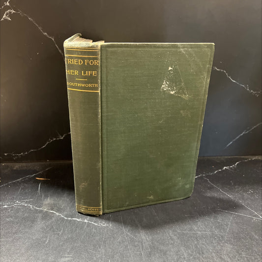 tried for her life a novel book, by mrs. e. d. e. n. southworth, 1970 Hardcover image 1