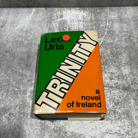 trinity book, by leon uris, 1976 Hardcover image 1