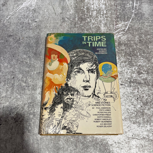 trips in time nine stories of science fiction book, by robert silverberg, 1977 Hardcover image 1