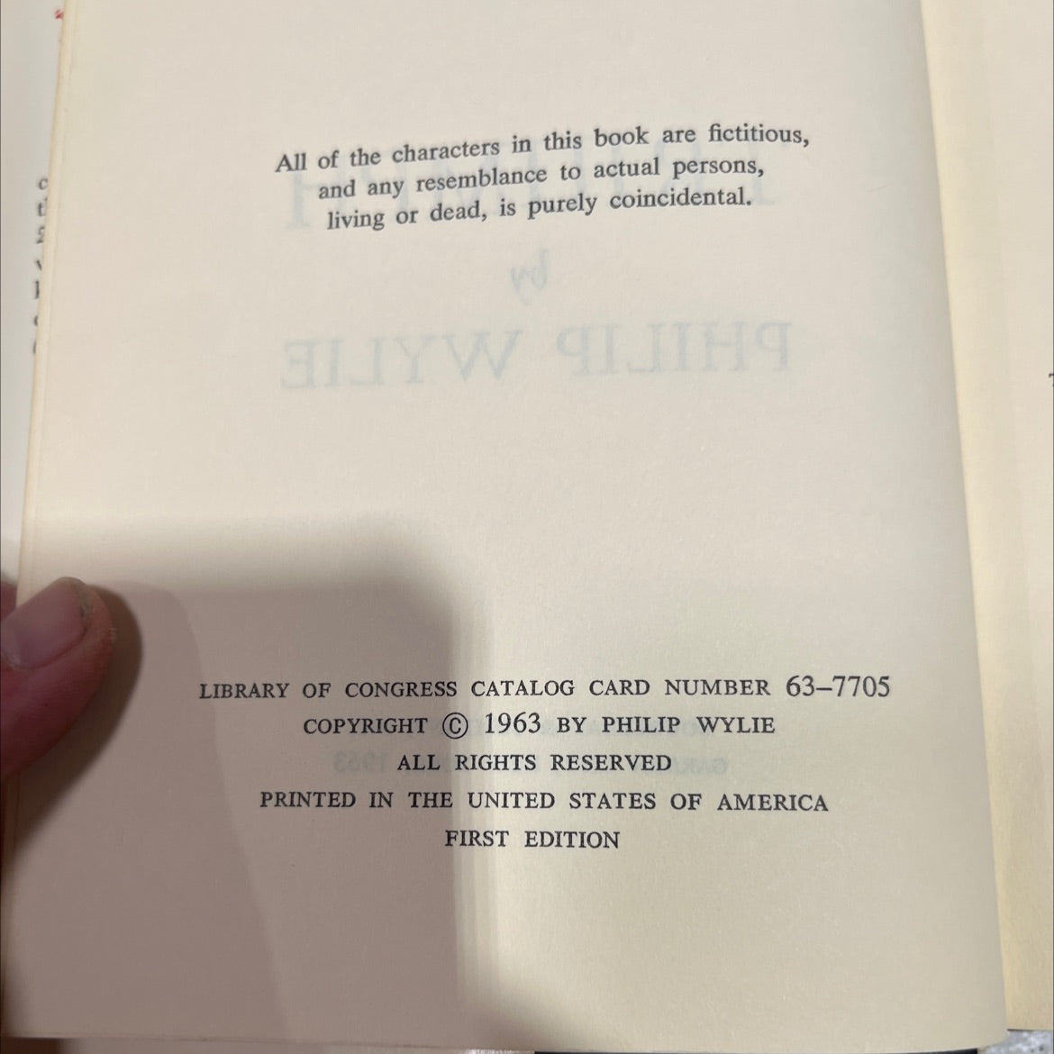 triumph book, by philip wylie, 1963 Hardcover image 3