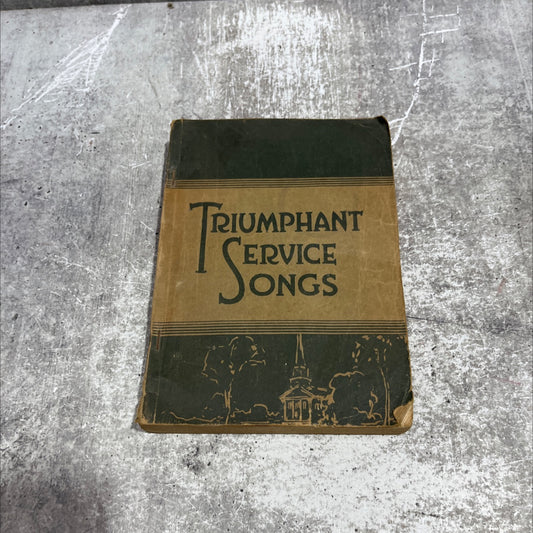 triumphant service songs book, by homer a. rodeheaver, george w. sanville, 1984 Paperback image 1