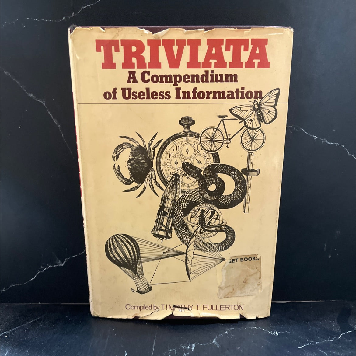 triviata book, by timothy t. fullerton, 1975 Hardcover image 1