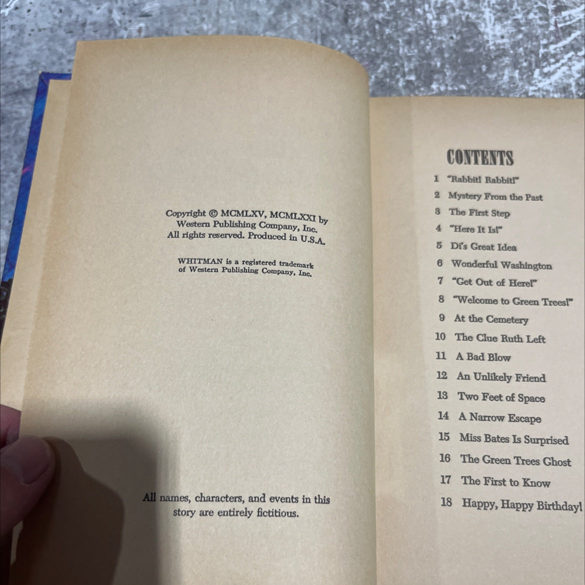 trixie belden and the mystery of the emeralds book, by kathryn kenny, 1971 Hardcover image 3