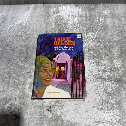 trixie belden and the mystery of the emeralds book, by kathryn kenny, 1971 Hardcover image 1