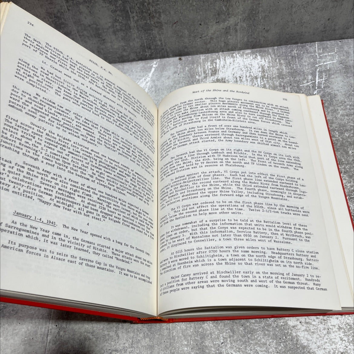 SIGNED try us: the story of the washington artillery in world war ii book, by powell a. casey, 1971 Hardcover image 4