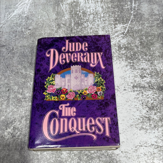 tue conquest book, by jude deveraux, 1991 Hardcover image 1