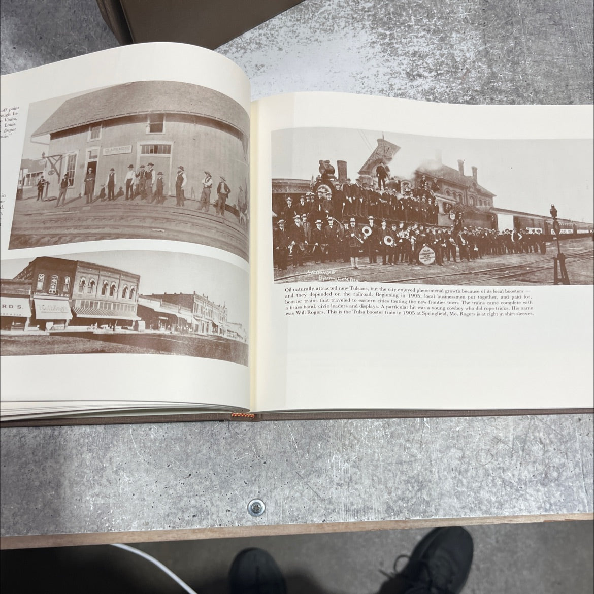 tulsa times a pictorial history: the early years book, by unknown, 1997 Hardcover image 4