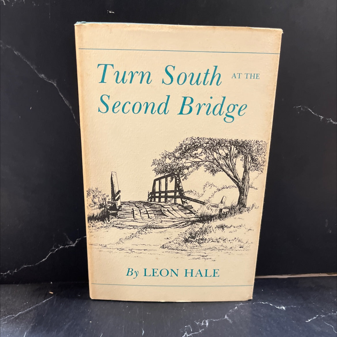 turn south at the second bridge book, by leon hale, 1980 Hardcover image 1
