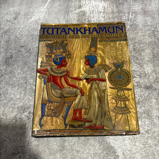 tutankhamun: his tomb and its treasures book, by i.e.s. edwards, 1977 Hardcover image 1
