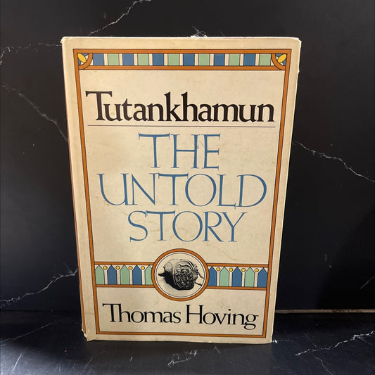 tutankhamun the untold story book, by thomas hoving, 1978 Hardcover image 1