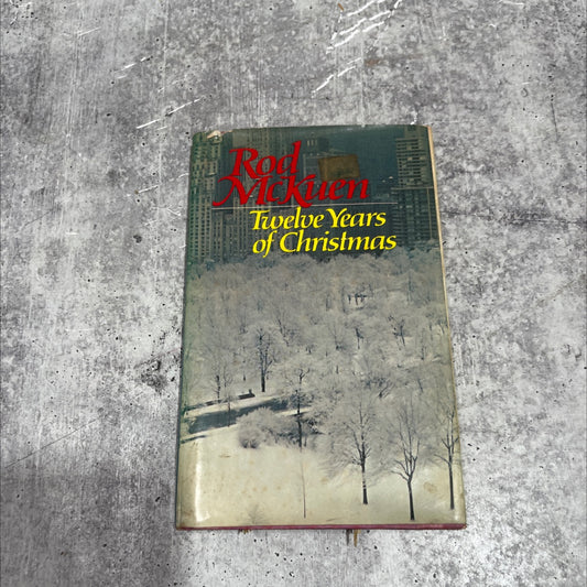 twelve years of christmas book, by Rod McKuen, 1969 Hardcover image 1