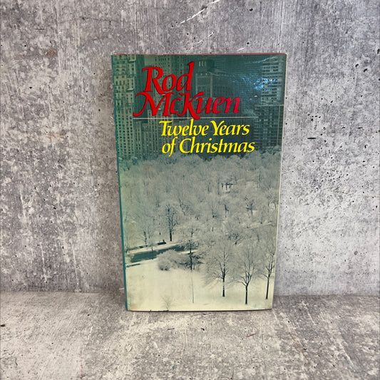 twelve years of christmas book, by rod mckuen, 1969 Hardcover image 1