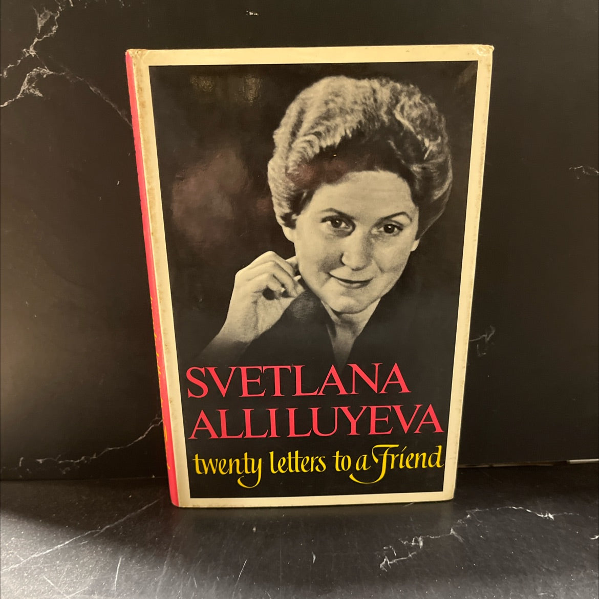 twenty letters to a friend book, by svetlana alliluyeva, 1967 Hardcover image 1