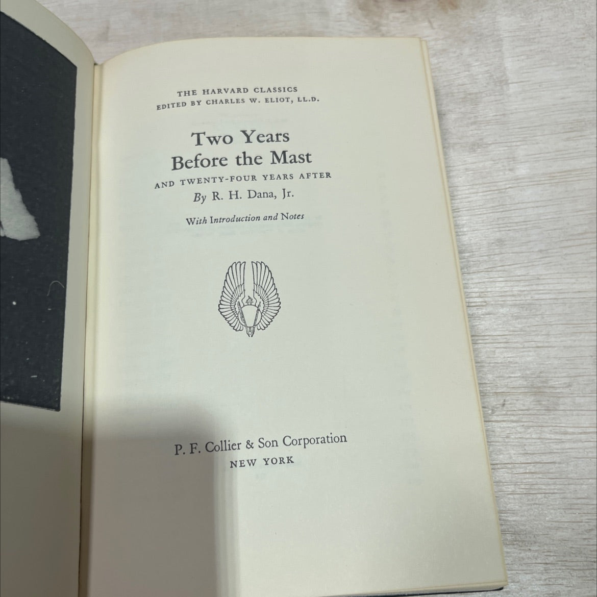 two years before the mast and twenty-four years after book, by r. h. dana, jr., 1937 Leather image 2
