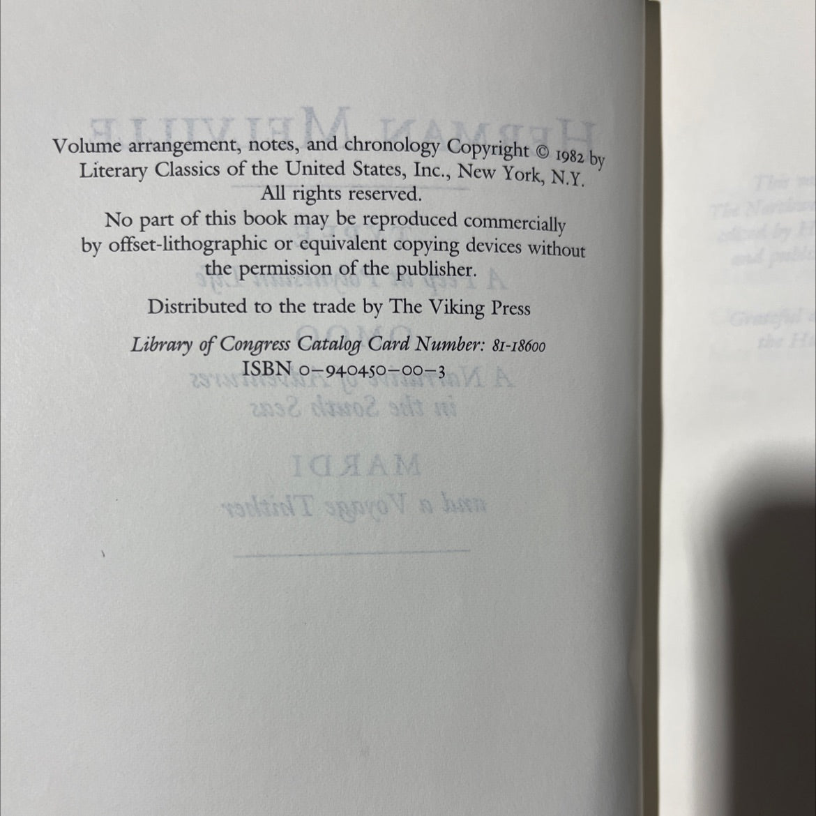 typee: a peep at polynesian life book, by herman melville, 1982 Hardcover image 3