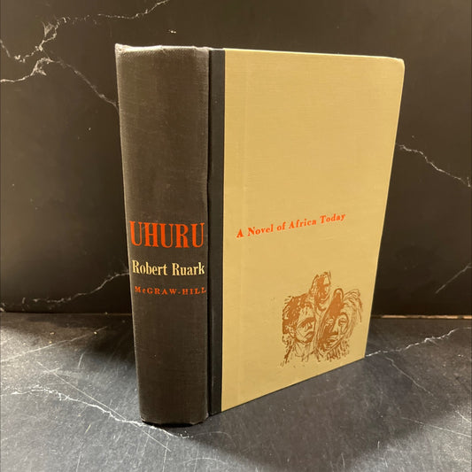 uhuru a novel of africa today book, by Robert Ruark, 1962 Hardcover image 1