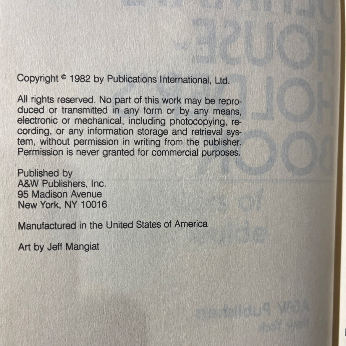 ultimate household tips guide book, by unknown, 1982 Hardcover image 3