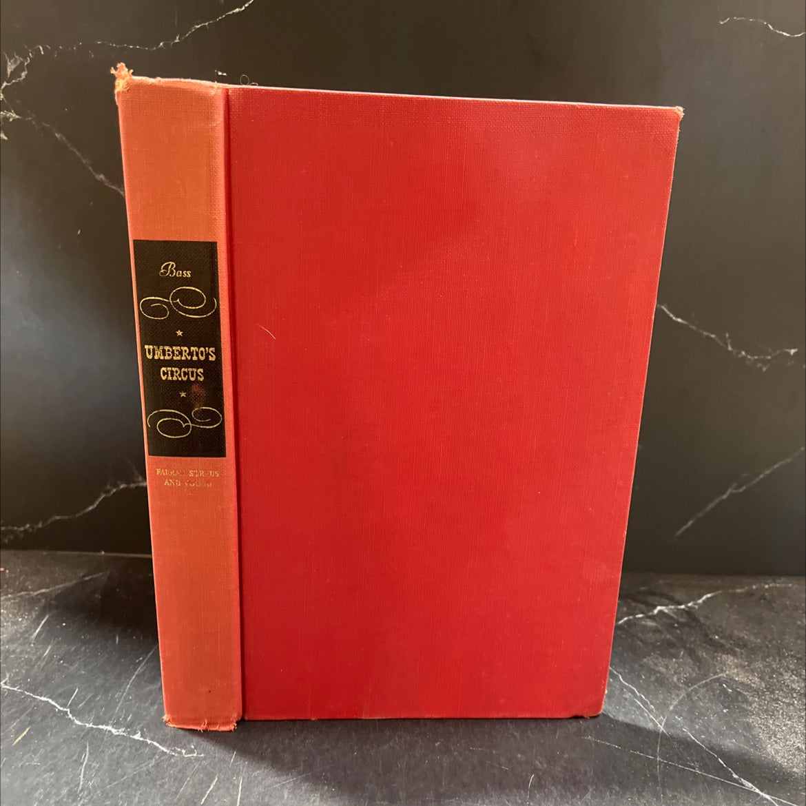 umberto's circus book, by eduard bass, 1951 Hardcover image 1
