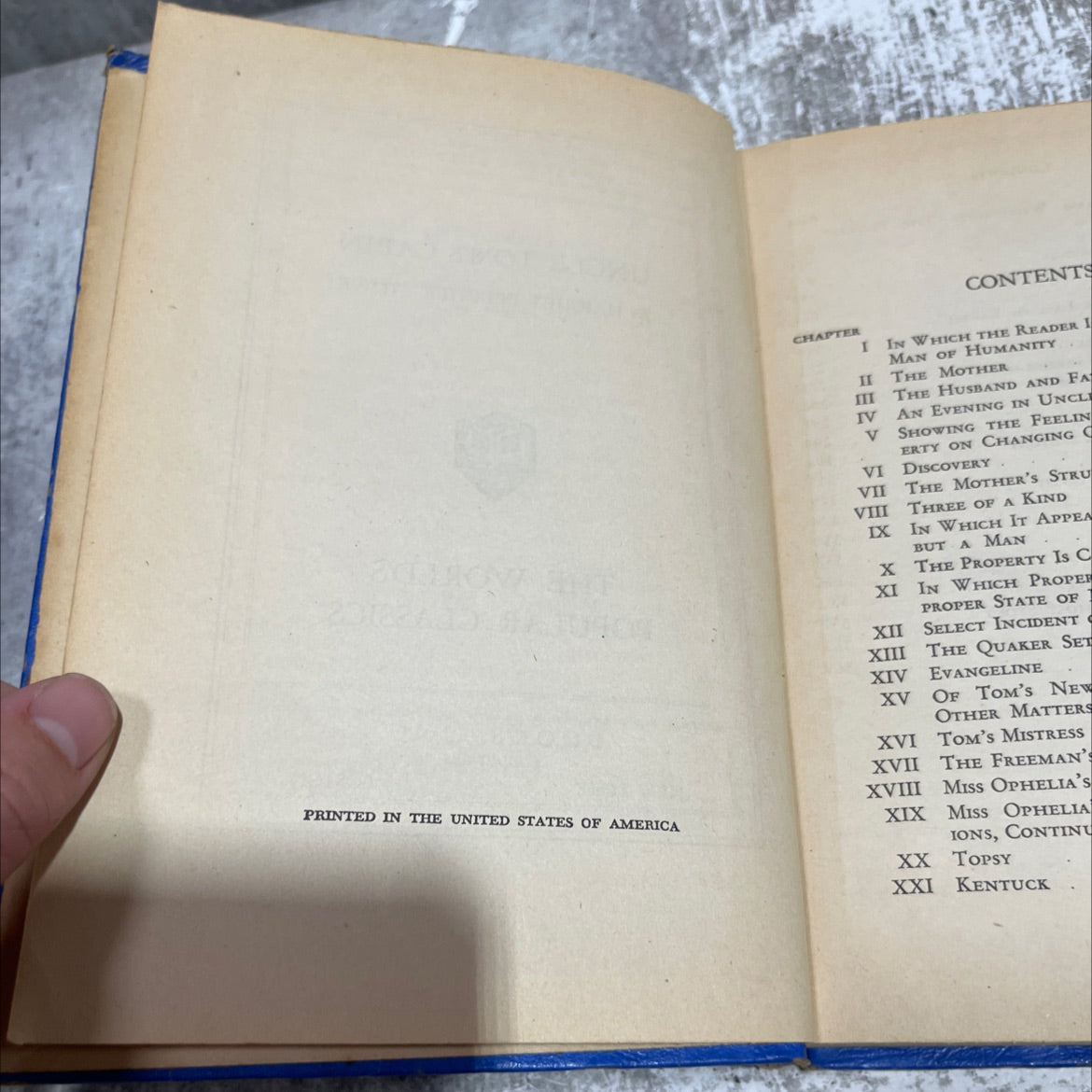 uncle tom's cabin book, by harriet beecher stowe, 1970 Hardcover image 3