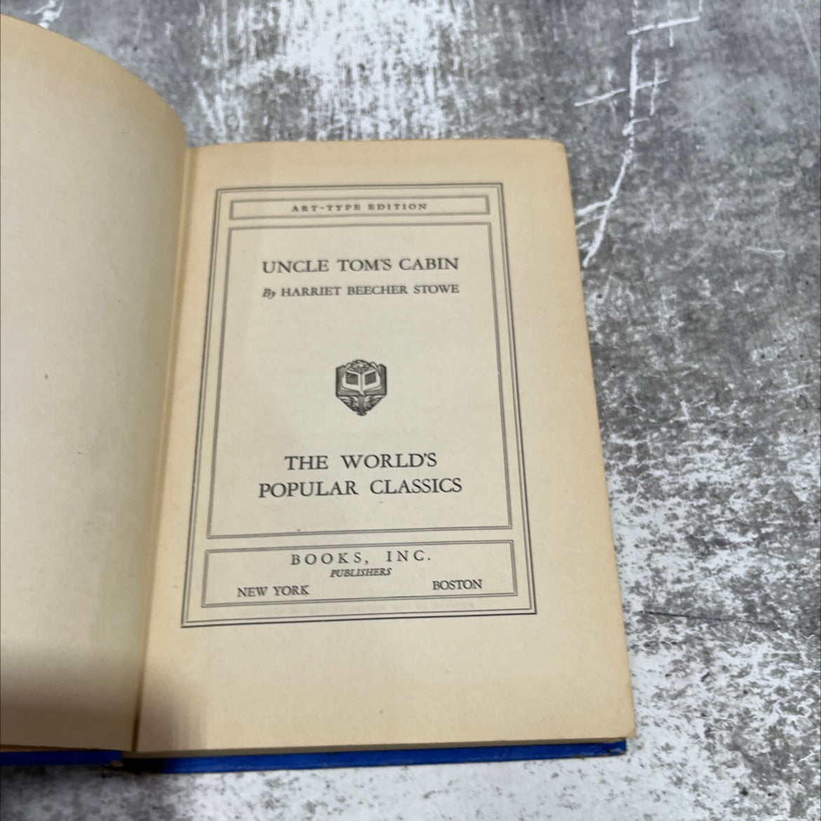 uncle tom's cabin book, by harriet beecher stowe, 1970 Hardcover image 2