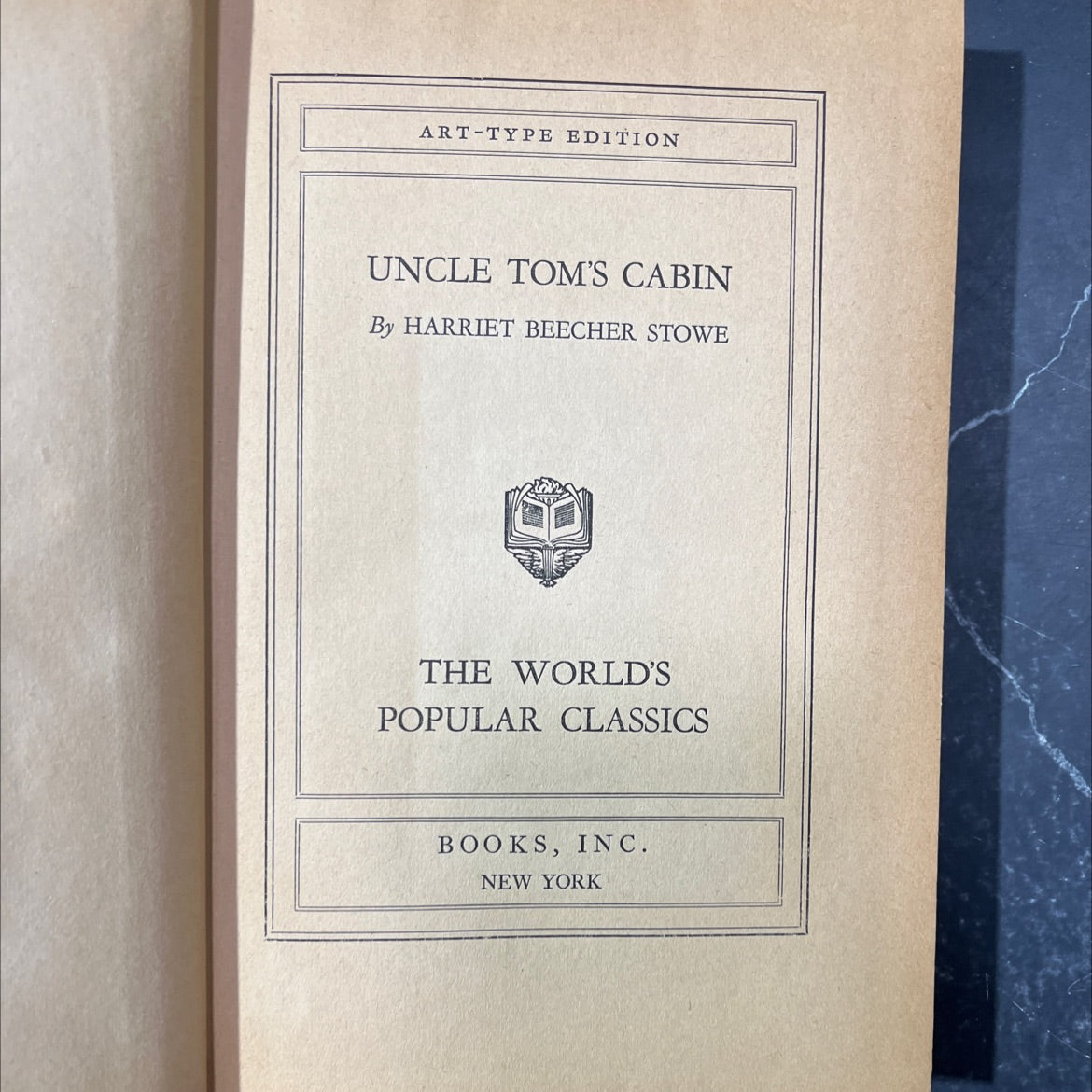 uncle tom's cabin book, by harriet beecher stowe, 1970 Hardcover image 2