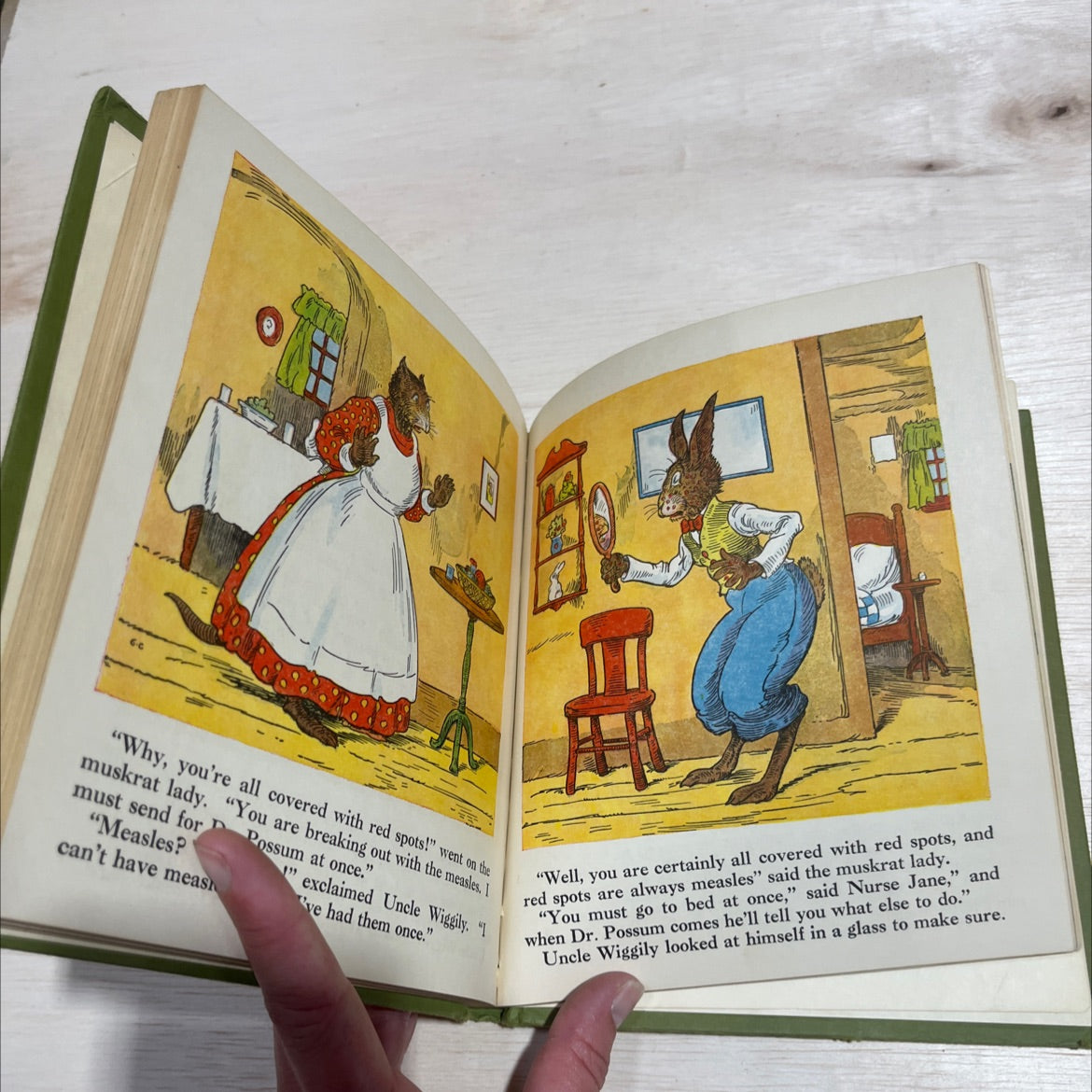 uncle wiggily and his friends book, by howard r. garis, 1955 Hardcover image 4