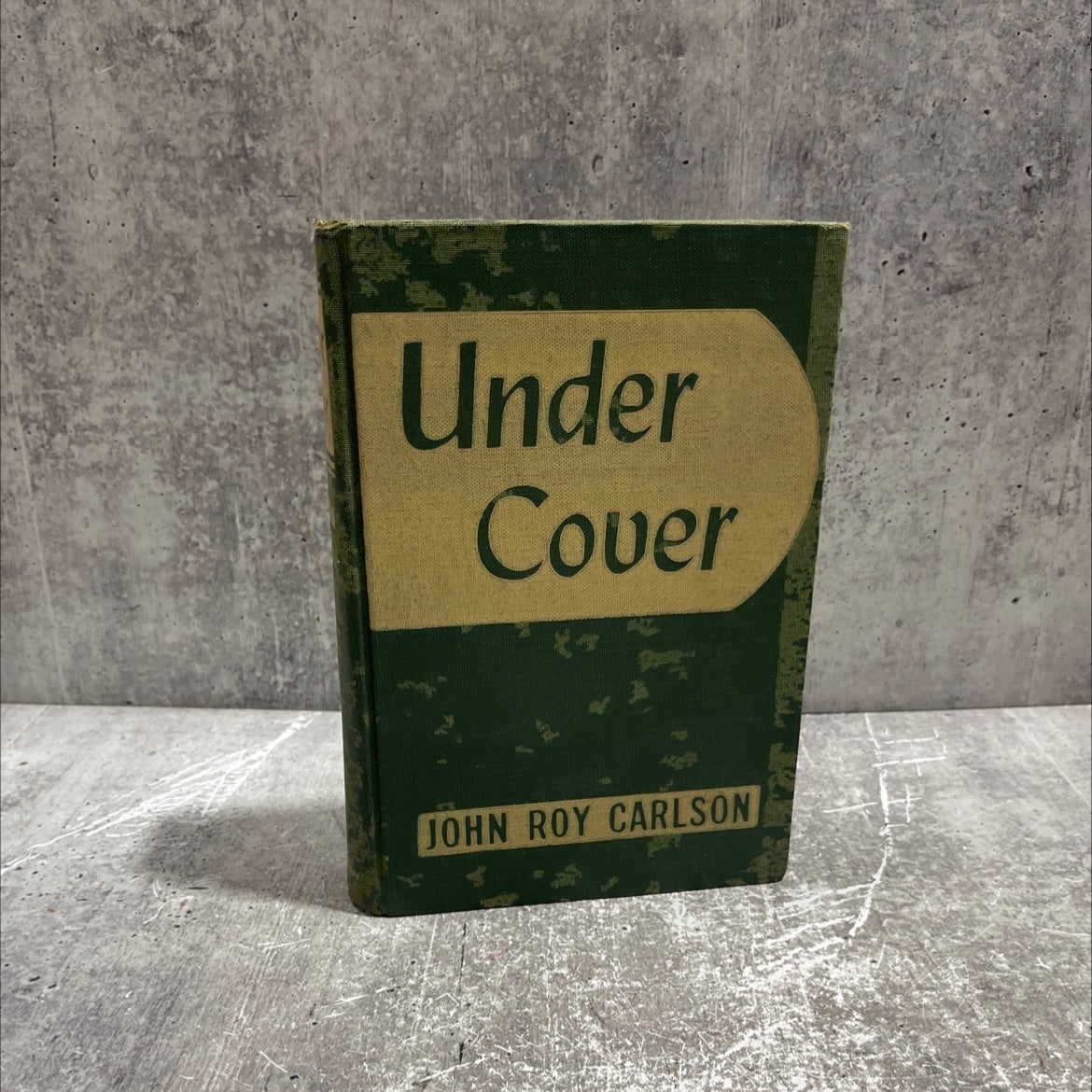 under cover book, by john roy carlson, 1943 Hardcover image 1