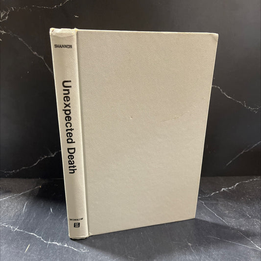 unexpected death book, by dell shannon, 1970 Hardcover image 1
