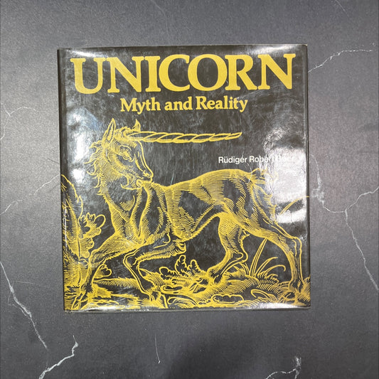unicorn myth and reality book, by rudiger robert beer, 1977 Hardcover image 1