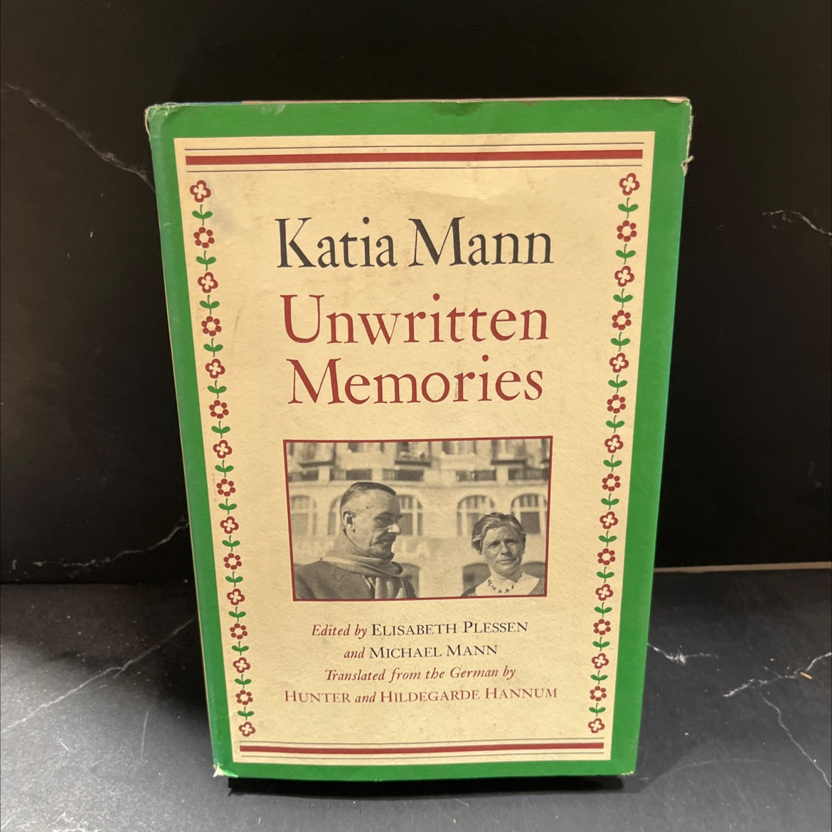 unwritten memories book, by katia mann, 1975 Hardcover image 1