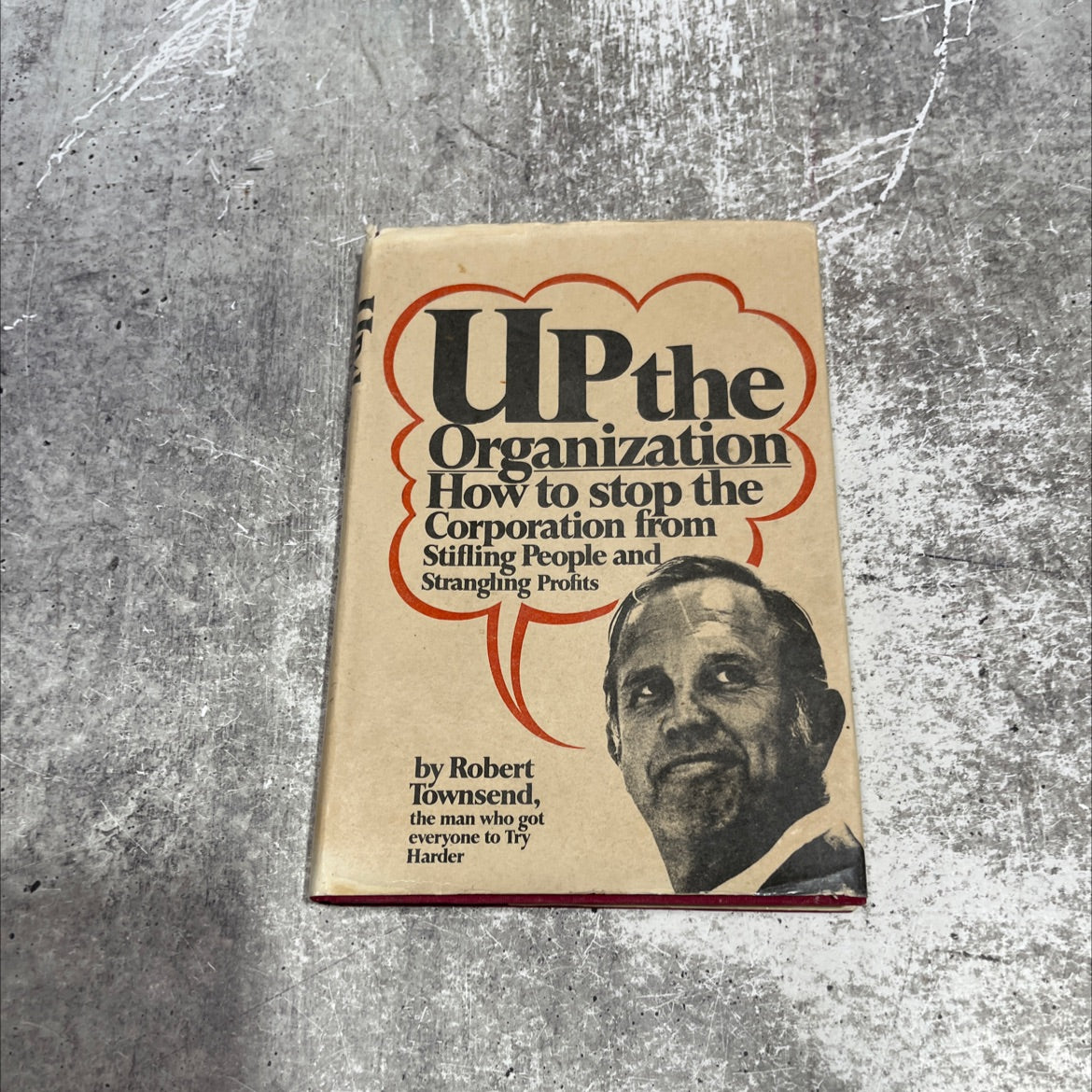 up the organization book, by Robert Townsend, 1970 Hardcover image 1