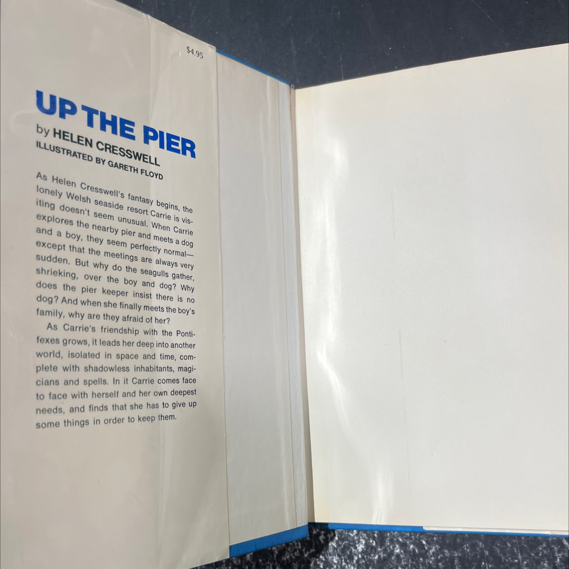 up the pier book, by helen cresswell, 1971 Hardcover image 4