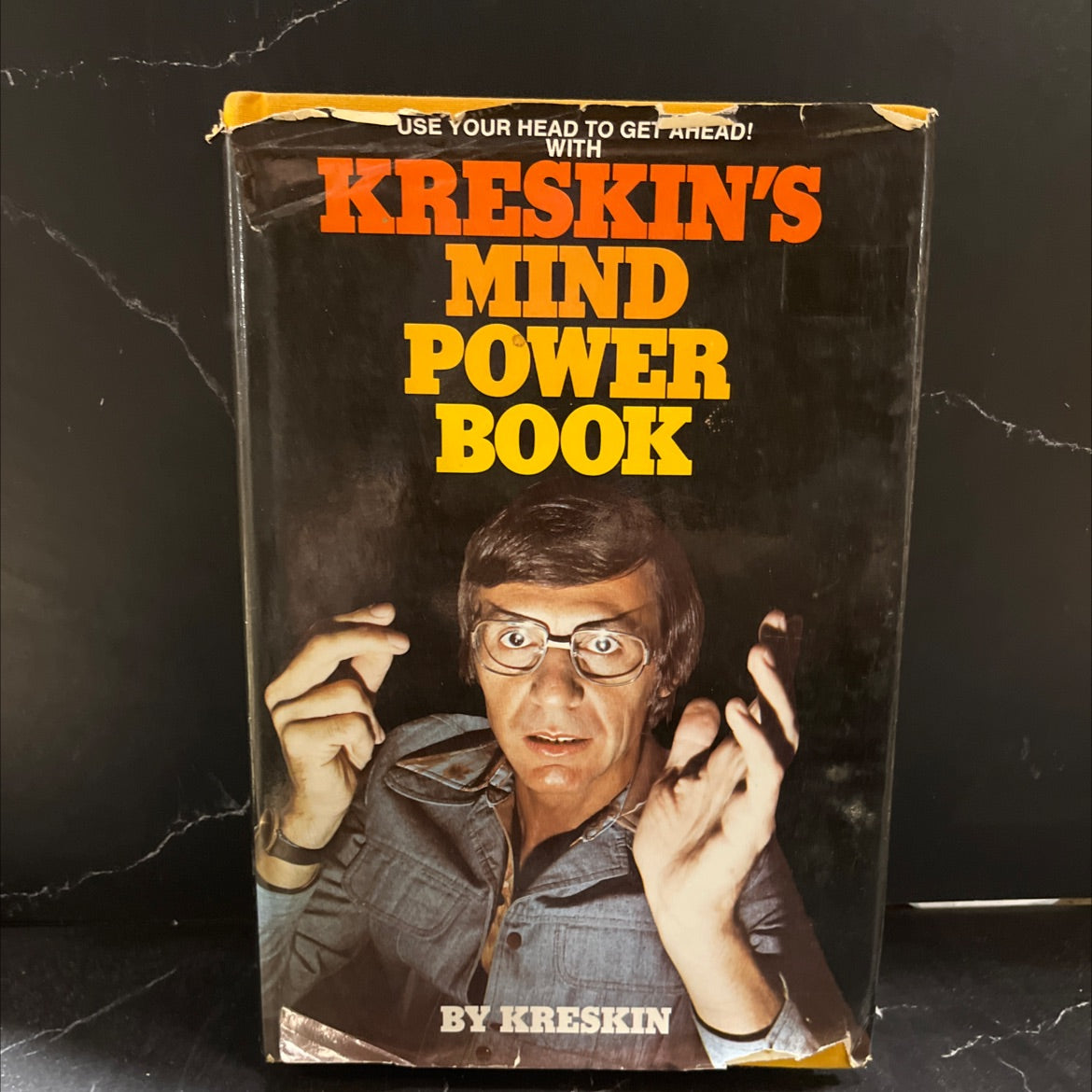 use your head to get ahead! with kreskin's mind power book book, by kreskin, 1977 Hardcover image 1