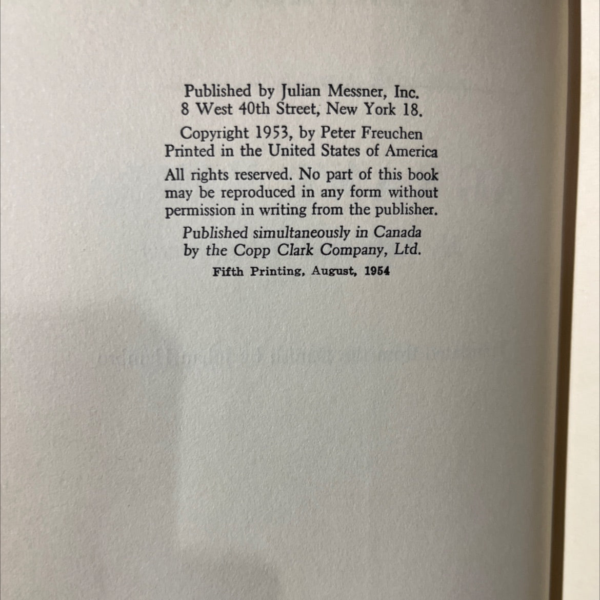 vagrant viking my life and adventures book, by Peter Freuchen, 1953 Hardcover image 3