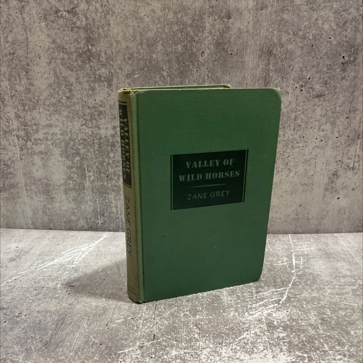 valley of wild horses book, by zane grey, 1927 Hardcover image 1