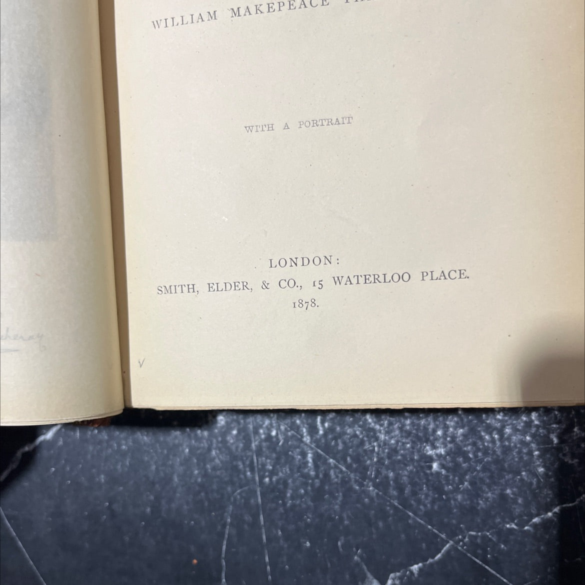 vanity fair. a novel without a hero book, by william makepeace thackeray, 1878 Leather image 3