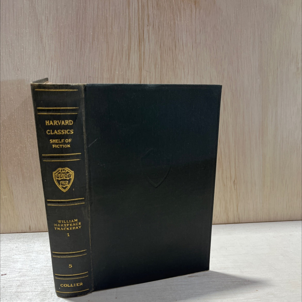 vanity fair volume i book, by william makepeace thackeray, 1917 Hardcover, Antique image 1