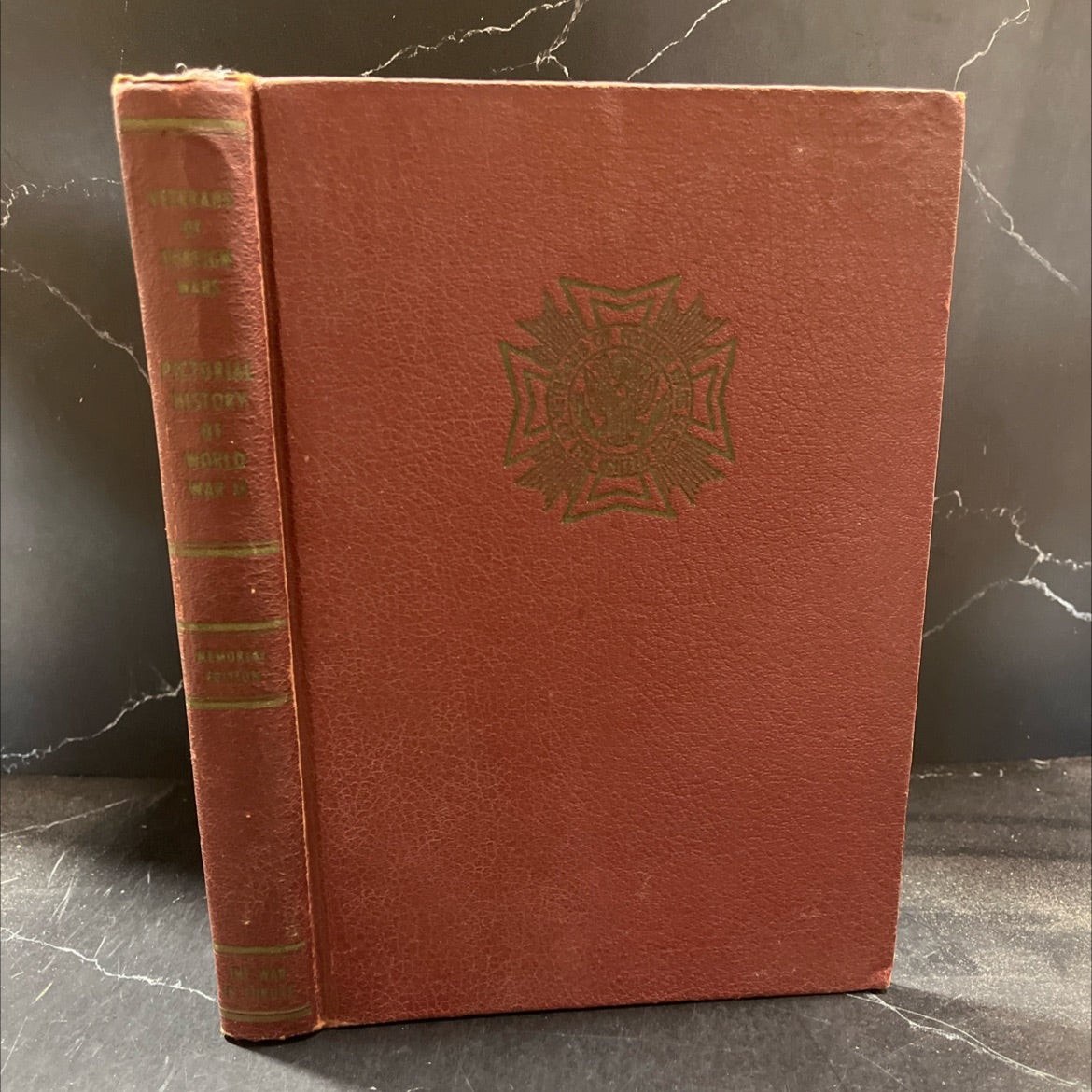 veterans of foreign wars memorial edition pictorial history of world war ii book, by unknown, 1951 Hardcover image 1