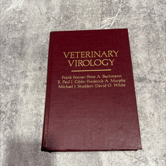 veterinary virology book, by frank fenner, peter a. bachmann, e. paul j. gibbs, frederick a. murphy, michael j. image 1