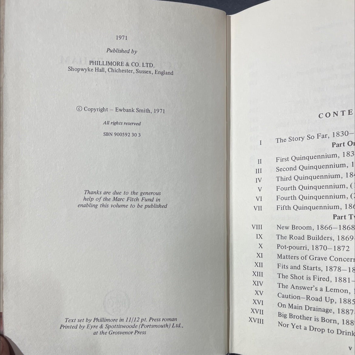 victorian farnham the story of a surrey town 1837-1901 book, by Ewbank Smith, 1971 Hardcover image 3