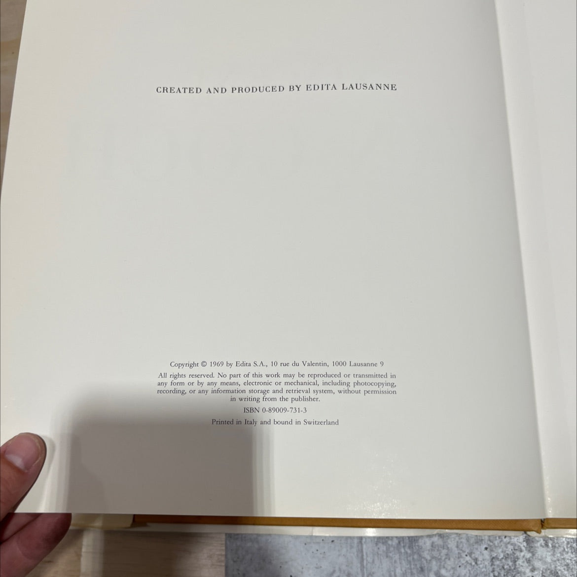 vincent van gogh book, by marc edo tralbout, 1969 Hardcover image 3