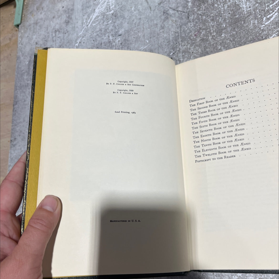 virgil's æneid book, by virgil, 1937 Hardcover image 3