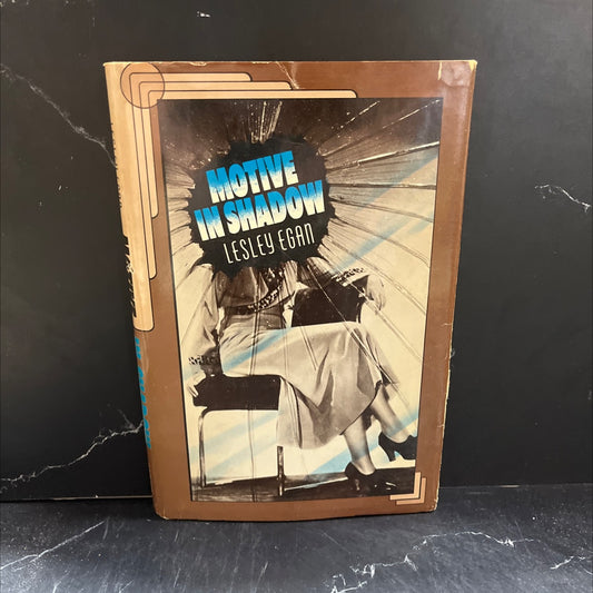 vitom motive in shadow book, by lesley egan, 1980 Hardcover image 1