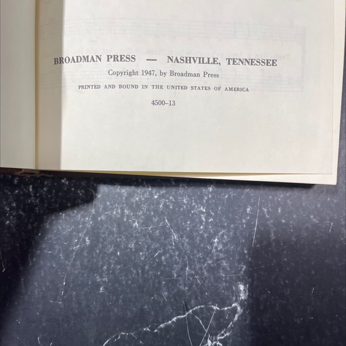 voice of praise a collection of standard hymns and gospel songs book, by b. b. mckinney, 1947 Hardcover image 3