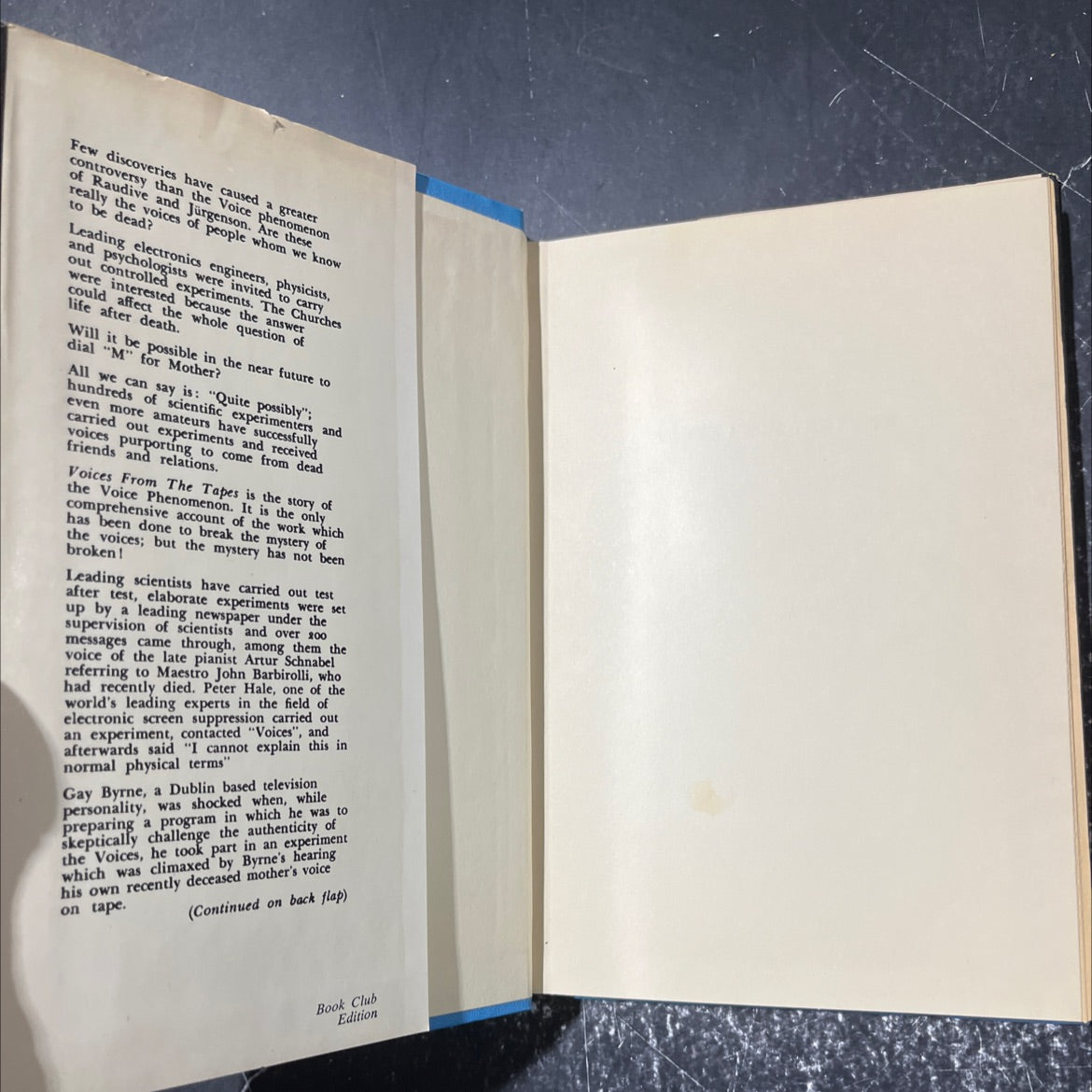 voices from the tapes recordings from the other world book, by Peter Bander, 1973 Hardcover image 4